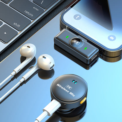 Techsuit Lavalier LW5, Lightning, Set om 2, Svart