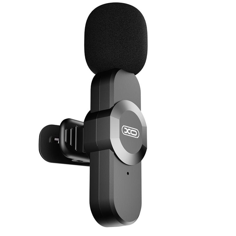 Lavalier XO Design MC14 Dual, USB-C / Lightning, Set om 2, Svart