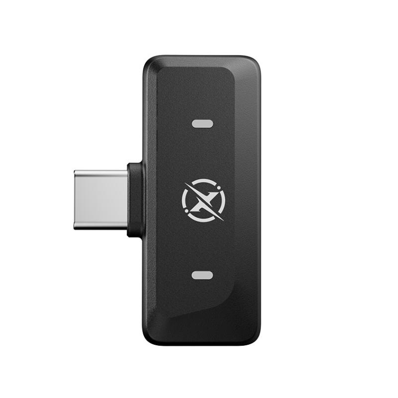 Lavaliermikrofon XO Design MC15 Dual, USB-C / Lightning, Set om 2 stycken, Svart