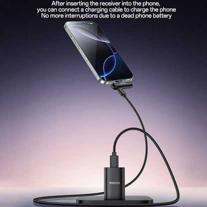 Lavaliermikrofon Yesido KR21, USB-C, Set med 2 stycken, Svart