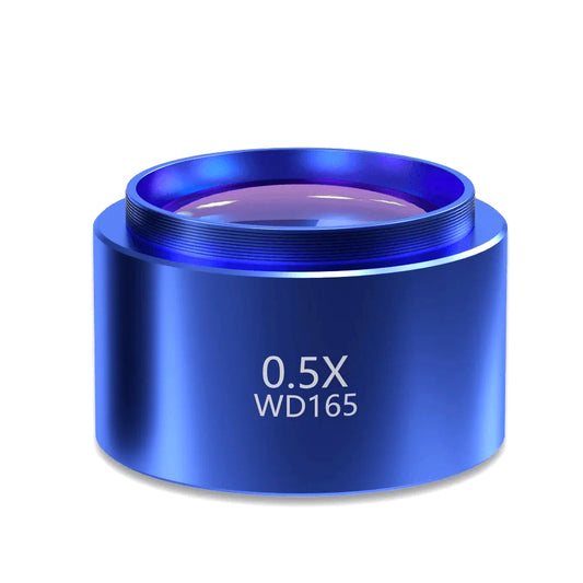 Mikroskoplinse Mechanic WD165, 0.5x