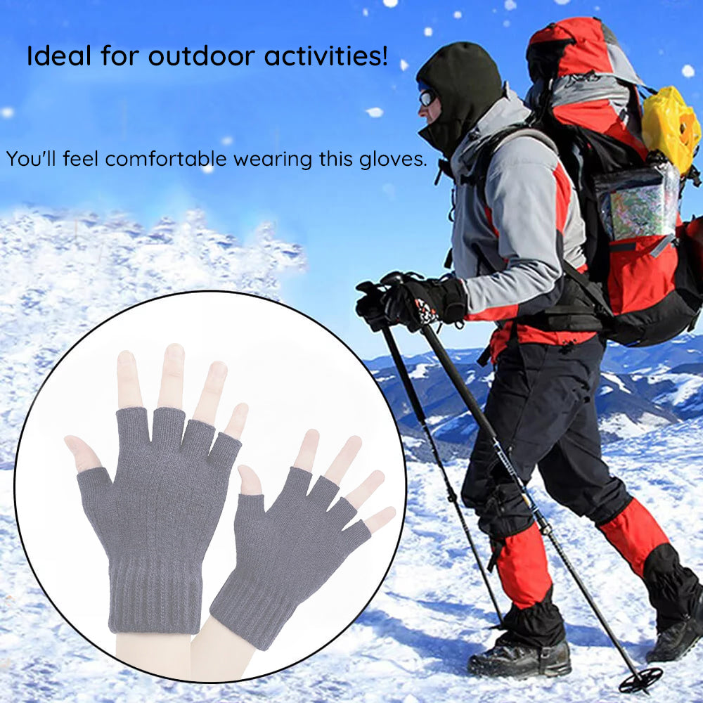 Vintervantar med pekfunktion för dam Techsuit ST0014, Storlek 17 cm, Mörkblå