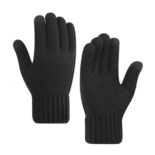 Vintervantar med pekfunktion för dam Techsuit ST0015, storlek 17 cm, svarta