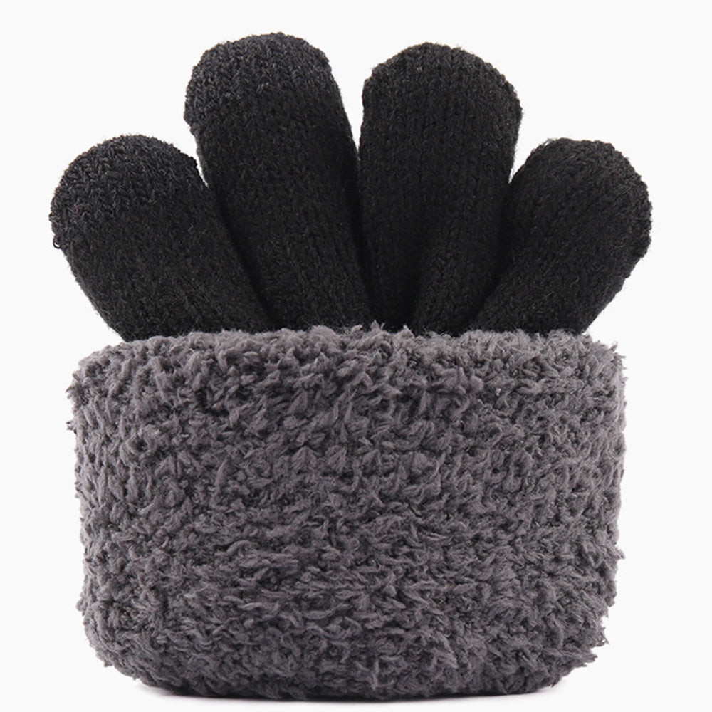 Iwarm ST0005 Taktile Vinterhandskar, Storlek 21 cm, Svarta