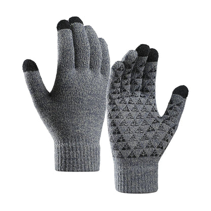 Iwarm ST0018 Taktile Vinterhandskar, Storlek 23cm, Grå