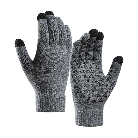 Iwarm ST0018 Taktile Vinterhandskar, Storlek 23cm, Grå