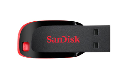Extern USB-A-minne SanDisk Cruzer Blade, 64Gb SDCZ50-064G-B35