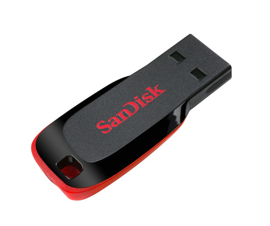 Extern USB-A-minne SanDisk Cruzer Blade, 128Gb SDCZ50-128G-B35