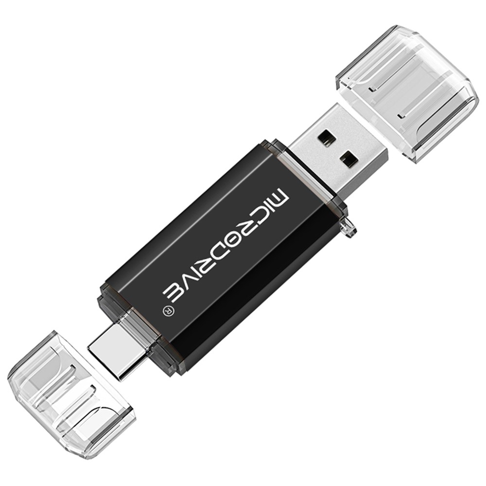Extern USB-A / USB-C MicroDrive-minne, 64Gb