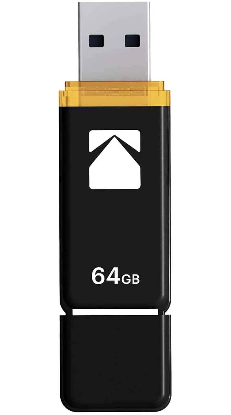 Extern USB-A 3.0-minne Kodak K100, 64Gb EKMMD64GK103