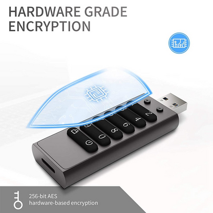 Extern USB-A 3.0 OEM XC002 KeySecure-minne, 64Gb
