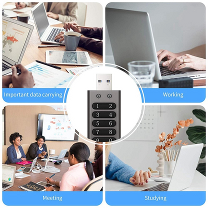 Extern USB-A 3.0 OEM XC002 KeySecure-minne, 64Gb