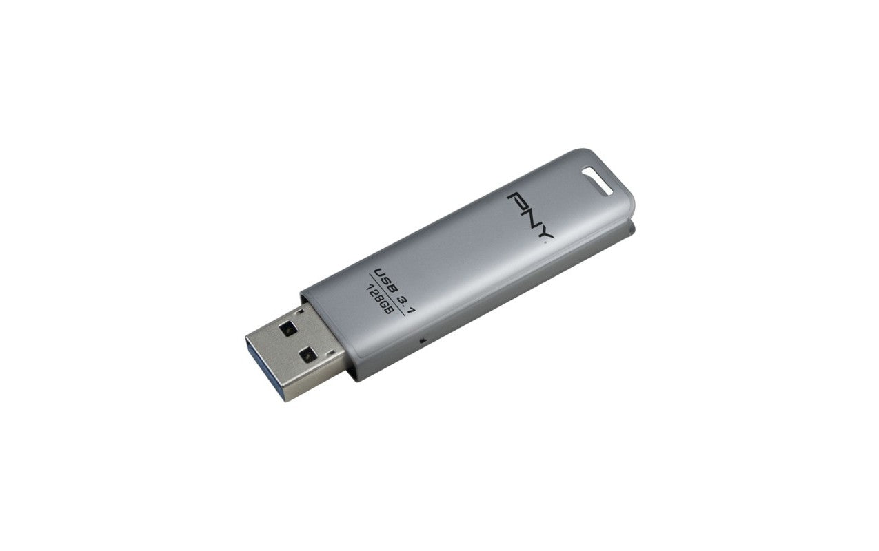 Externminne USB-A 3.1 PNY Elite Steel, 128Gb FD128ESTEEL31G-EF