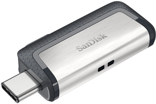 Externminne USB-A 3.1 / USB-C SanDisk Ultra Dual Drive, 64Gb SDDDC2-064G-G46