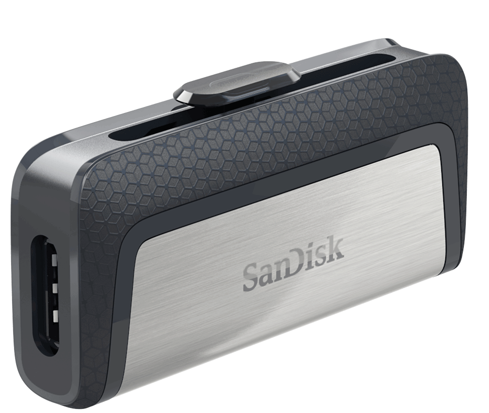 Externminne USB-A 3.1 / USB-C SanDisk Ultra Dual Drive, 32Gb SDDDC2-032G-G46
