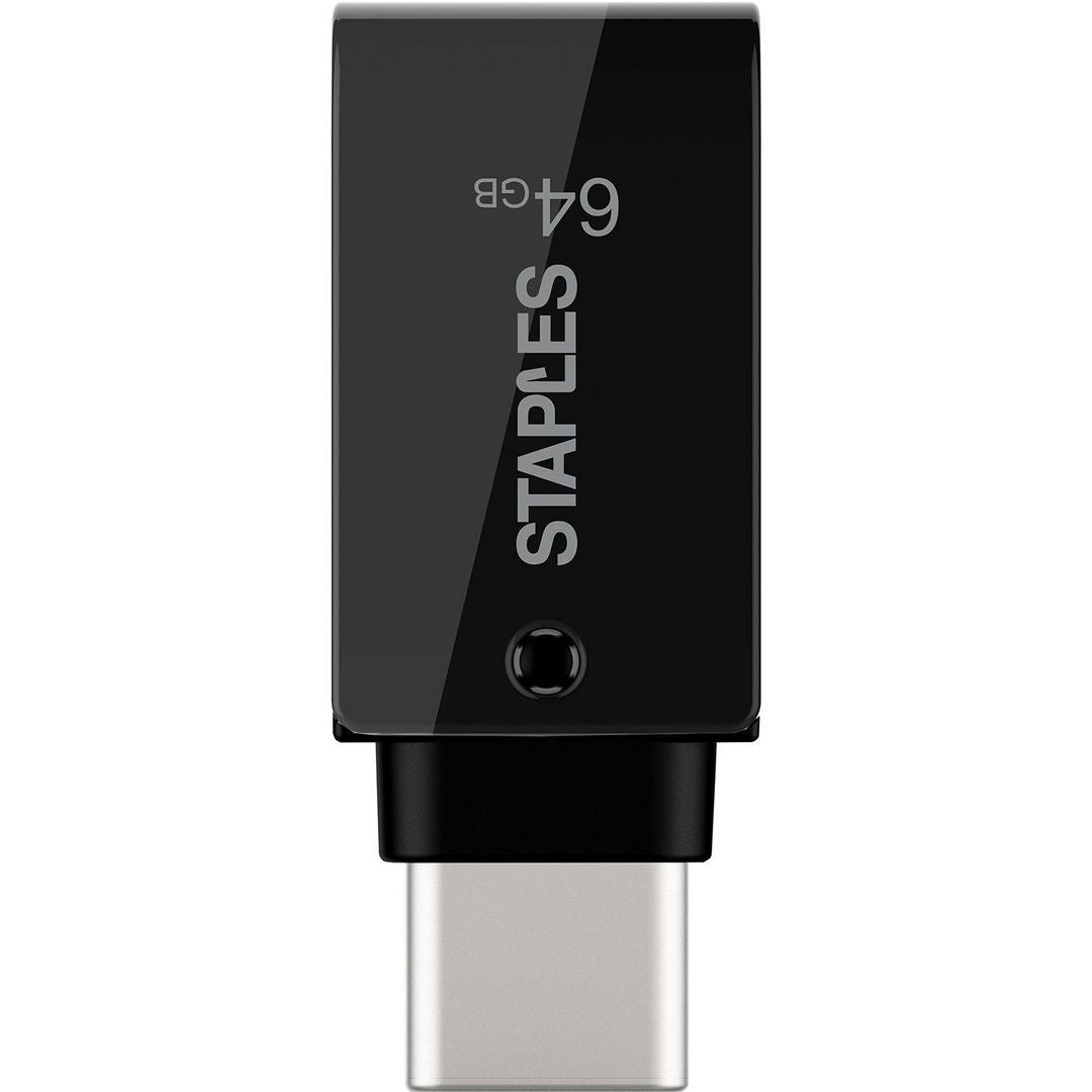 Externminne USB-A 3.1 / USB-C Staples K23, 64Gb EKMMD64GK233CST