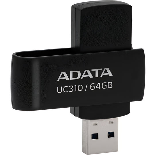 Extern USB-A 3.2-minne Adata UC310, 64Gb UC310-64G-RBK