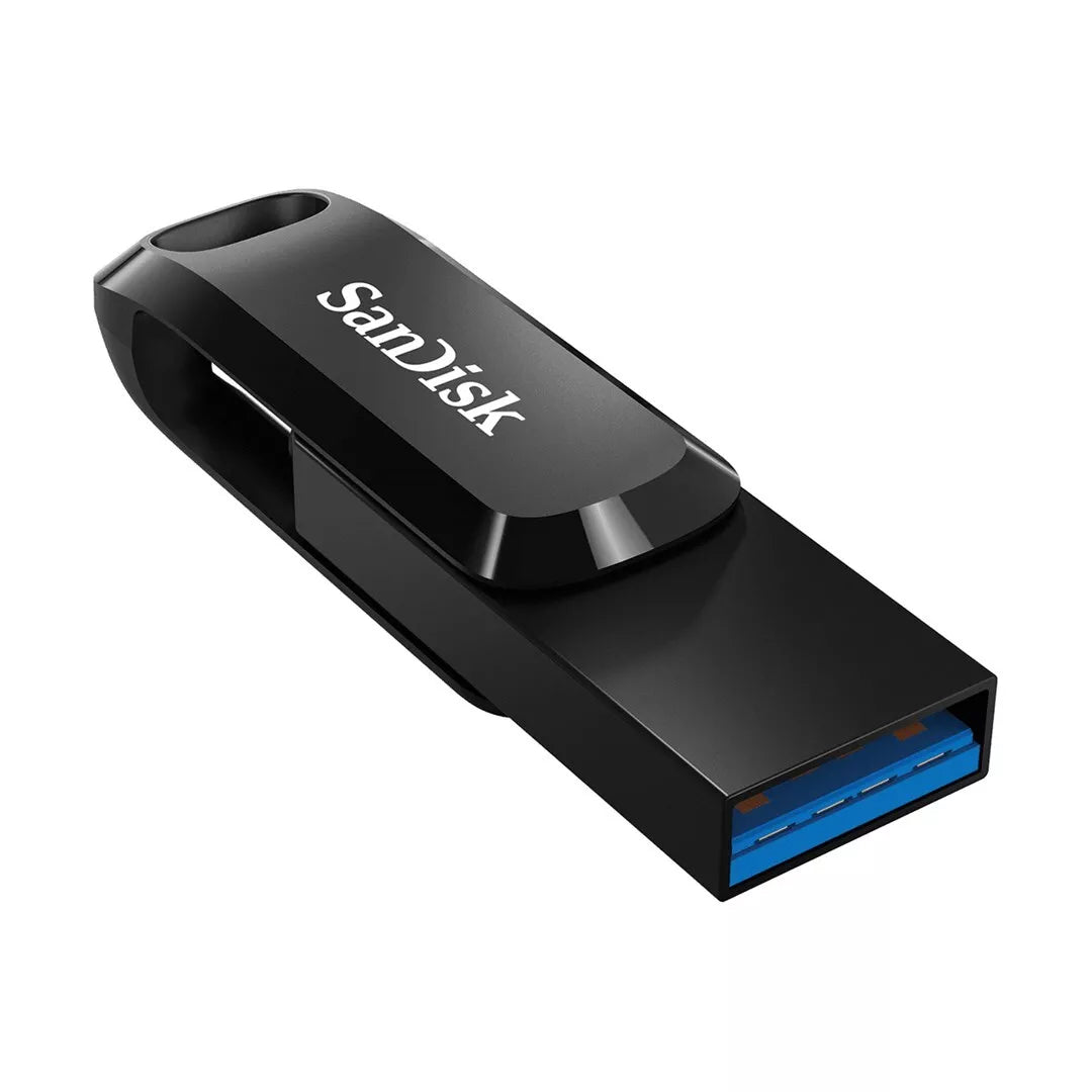 Externminne USB-A 3.2 / USB-C SanDisk Ultra Dual Go, 64Gb SDDDC3-064G-G46
