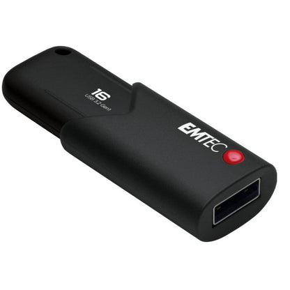 Externminne USB-A 3.2 Emtec B120 Click Secure, 16Gb ECMMD16GB123
