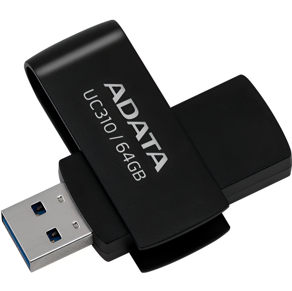 Extern USB-A 3.2-minne Adata UC310, 64Gb UC310-64G-RBK