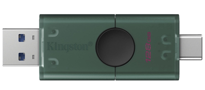 Extern minne USB-A 3.2 / USB-C Kingston Duo, 128Gb DTDEG2/128GB