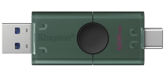 Extern minne USB-A 3.2 / USB-C Kingston Duo, 128Gb DTDEG2/128GB