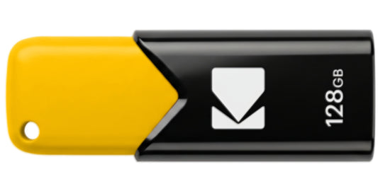 Extern USB-A 3.2-minne Kodak B110S Click Easy, 128Gb EKMMD128GB113S