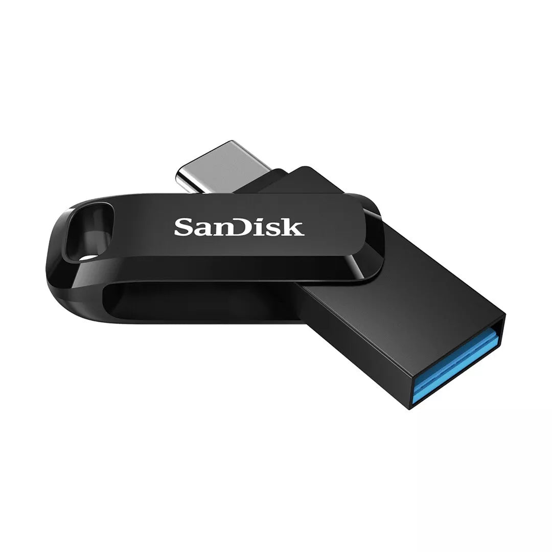 Externminne USB-A 3.2 / USB-C SanDisk Ultra Dual Go, 64Gb SDDDC3-064G-G46