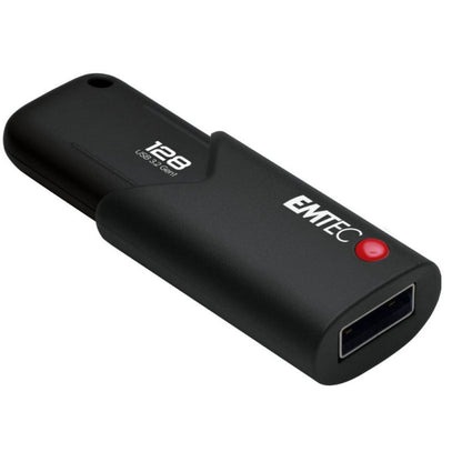 Externminne USB-A 3.2 Emtec B120 Click Secure, 128Gb ECMMD128GB123