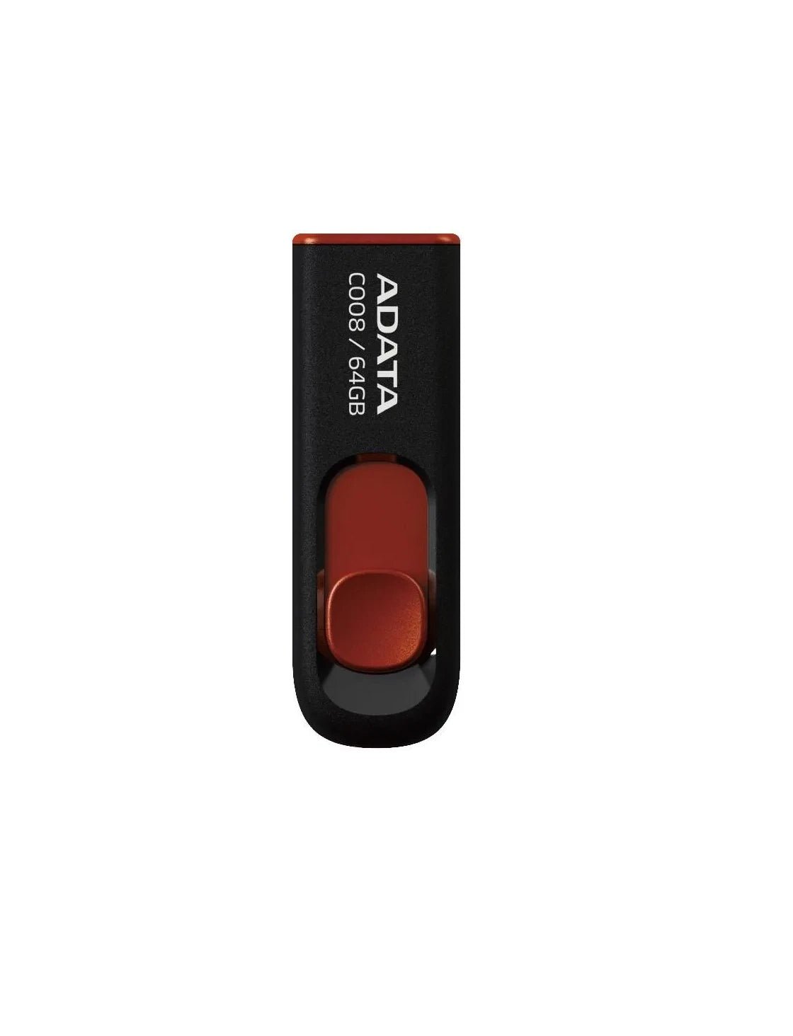 Externminne USB-A Adata C008, 64Gb AC008-64G-RKD