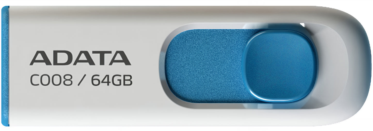 Extern USB-A-minne Adata C008, 64Gb AC008-64G-RWE
