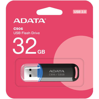 Externminne USB-A Adata C906, 32Gb AC906-32G-RBK