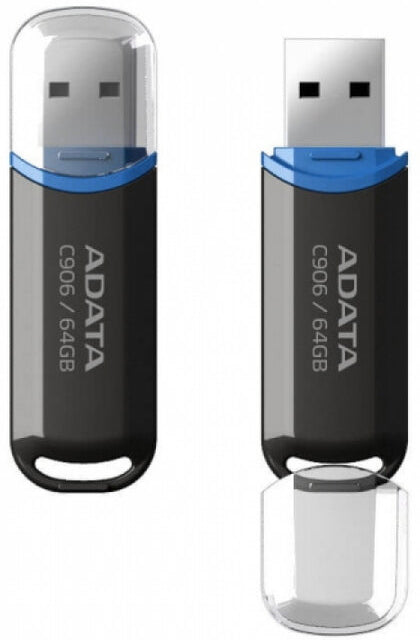 Extern USB-A-minne Adata C906, 64Gb AC906-64G-RBK