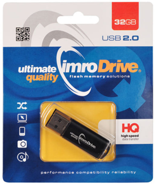 Extern USB-A-minne Imro, 32Gb