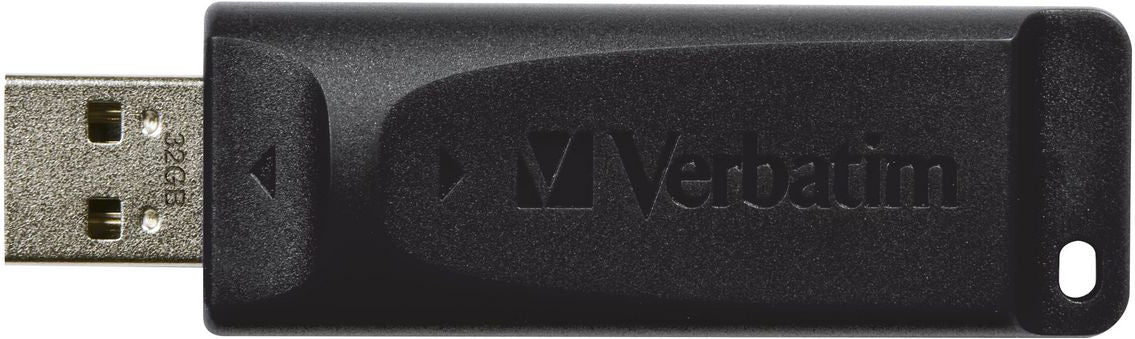 Extern USB-A-minne Verbatim PenDrive Slider, 32Gb 98697