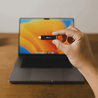 Externminne USB-C PNY PenDrive Elite X, 64Gb P-FDI64GELTXC-GE