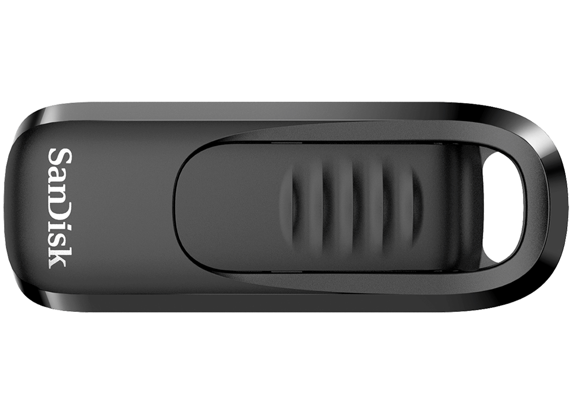 Extern USB-C-minne SanDisk Ultra Slider, 128Gb SDCZ480-128G-G46