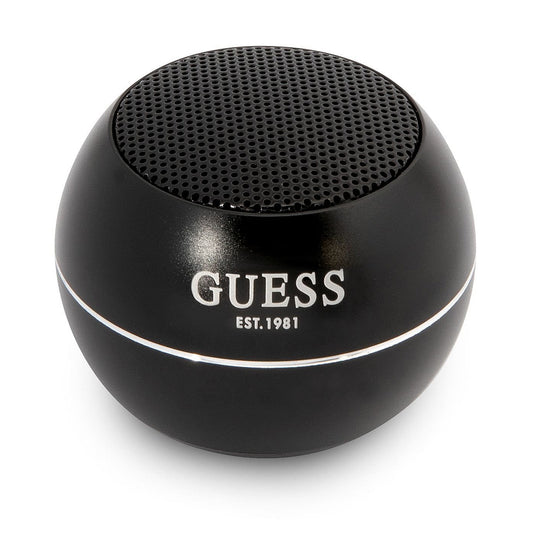 Bärbar Bluetooth-högtalare Guess, 3W, Svart