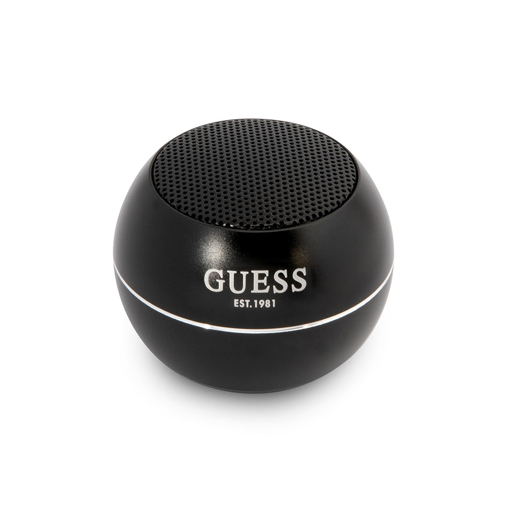 Bärbar Bluetooth-högtalare Guess, 3W, Svart