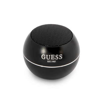 Bärbar Bluetooth-högtalare Guess, 3W, Svart