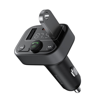 FM Bluetooth-modulator Baseus S-09 Lite, 2 x USB-A - 1 x USB-C C10762300113-00