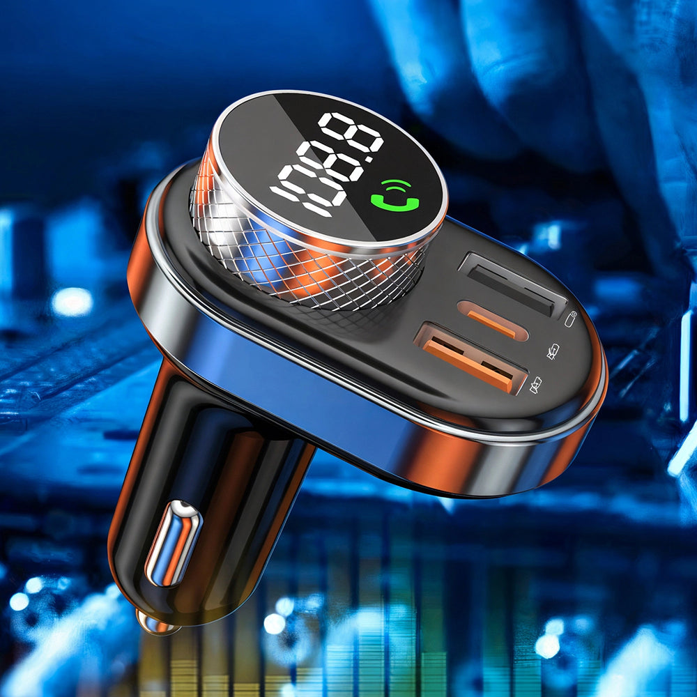 FM Bluetooth-modulator Proove, 2 x USB-A - 1 x USB-C - 1 x microSD FMSL30110001