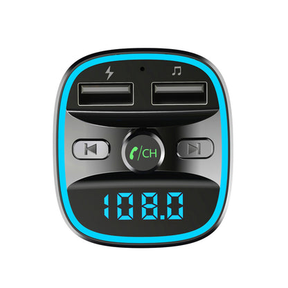 FM Bluetooth-modulator Techsuit JamLink, 2 x USB-A - 1 x microSD