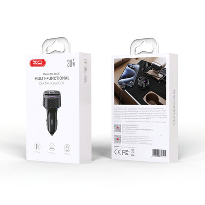 FM-modulator Bluetooth XO Design BCC17, 1 x USB-A - 1 x USB-C