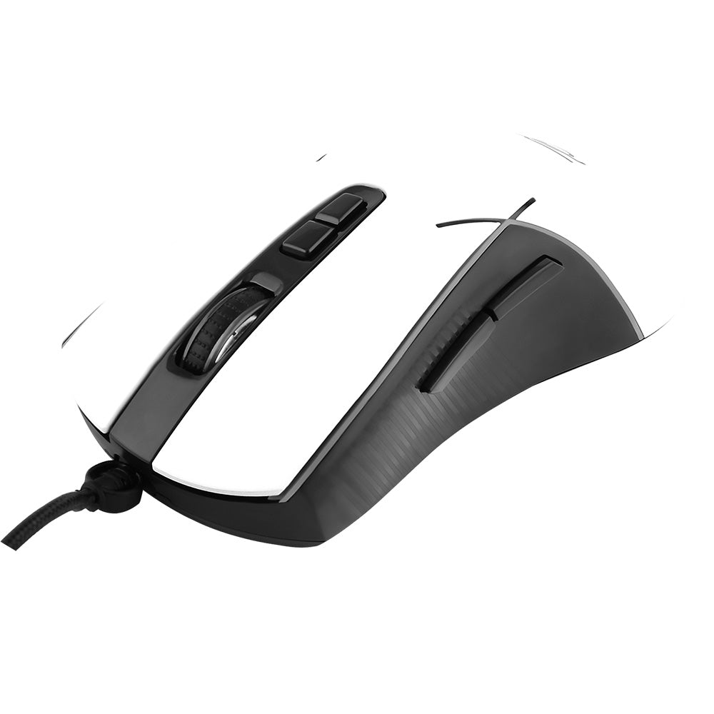 Gamingmus Wired USB Proove Defiant, RGB, 7200DPI, Vit CMDE00000101