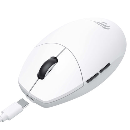 Trådlös Gamingmus HAVIT MS1039W, 800DPI - 7400DPI, Wi-Fi / Kabelansluten, Vit