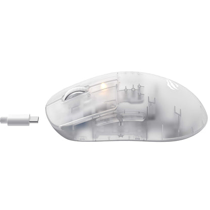 Trådlös Gamingmus HAVIT MS970WB Pro, 800DPI - 12000mAh, Transparent Vit