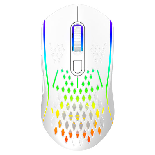 Trådlös Gamingmus Proove Buzz, RGB, 800DPI - 4800DPI, Vit WMBU00022402
