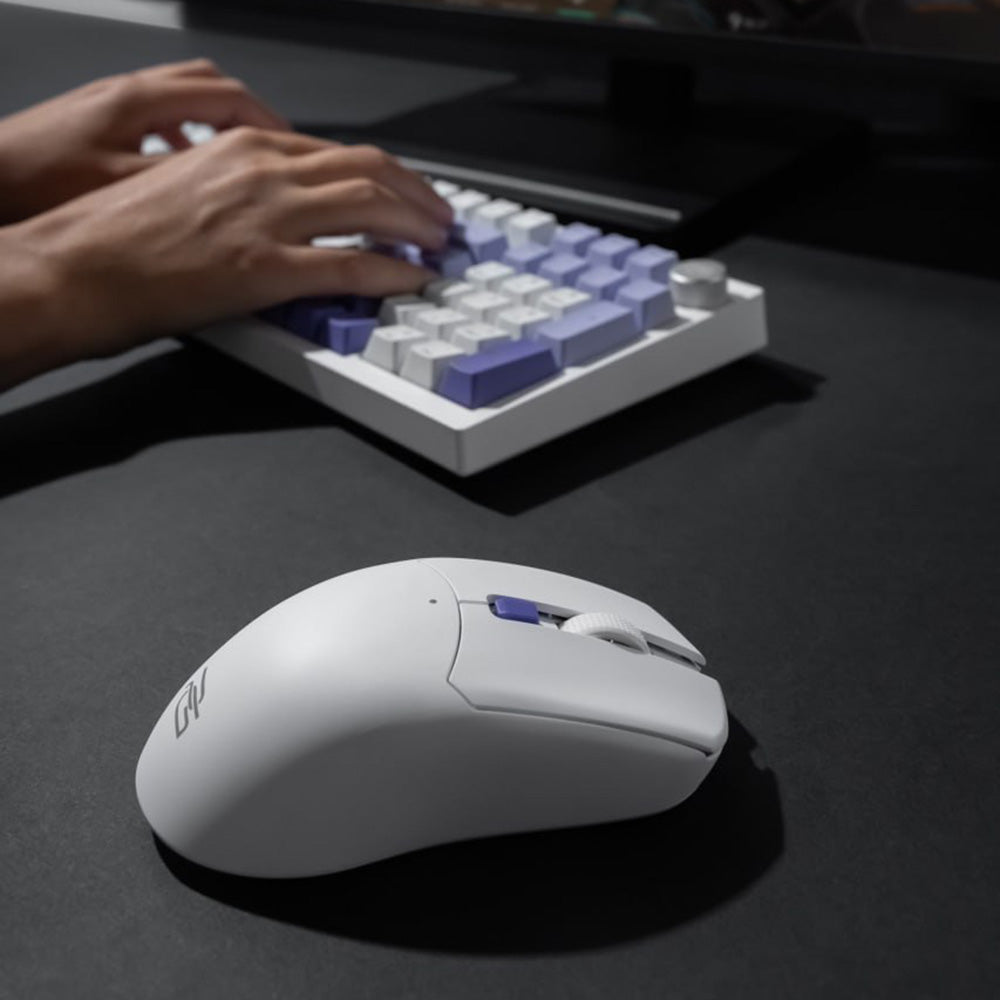 Gamingmus Trådlös Proove Everon, 800DPI - 10000DPI, Vit WMEV00022002