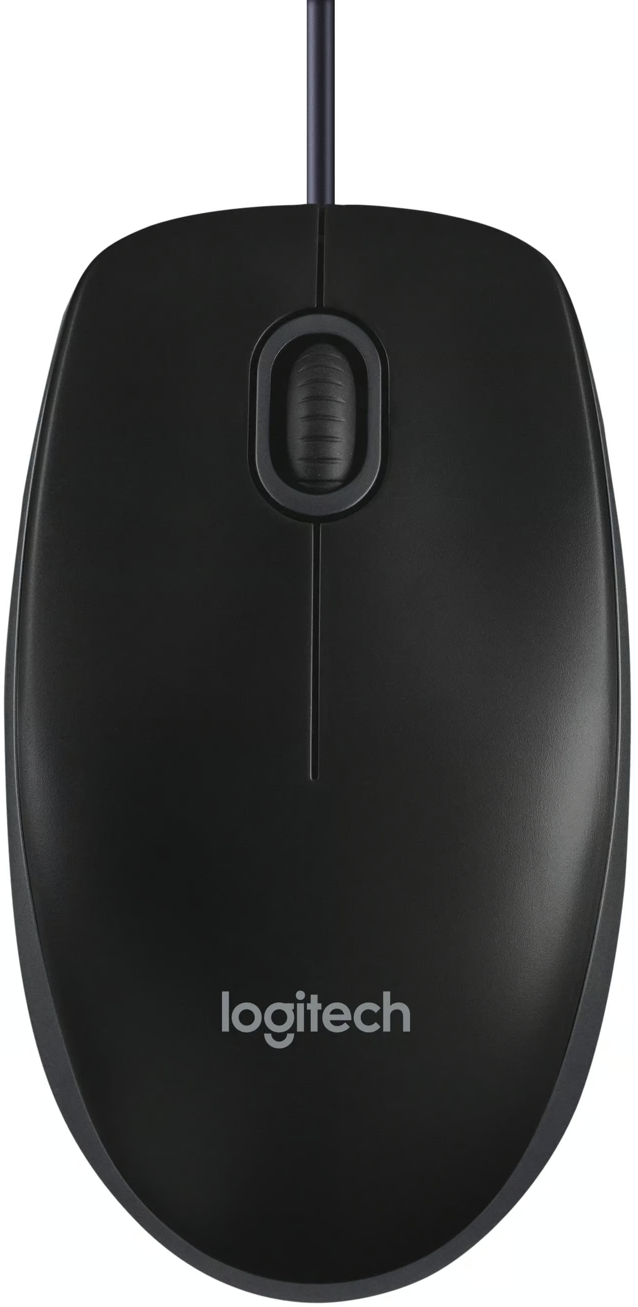 Mus med sladd USB Logitech B100, 1000DPI, Svart 910-003357